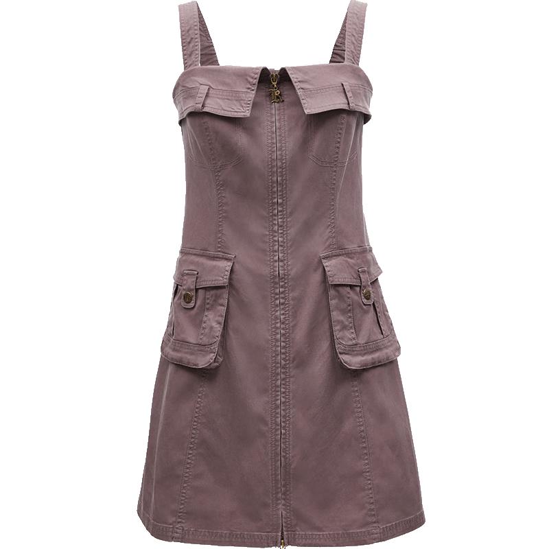ONLY Women's 2024 Autumn Workwear Style Strappy Short Dress