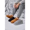 Anti Slip and Plush Thick Outer Snow Boots, Autumn and Winter Thick Soled, Fashionable and Casual Cotton Shoes for Home Use