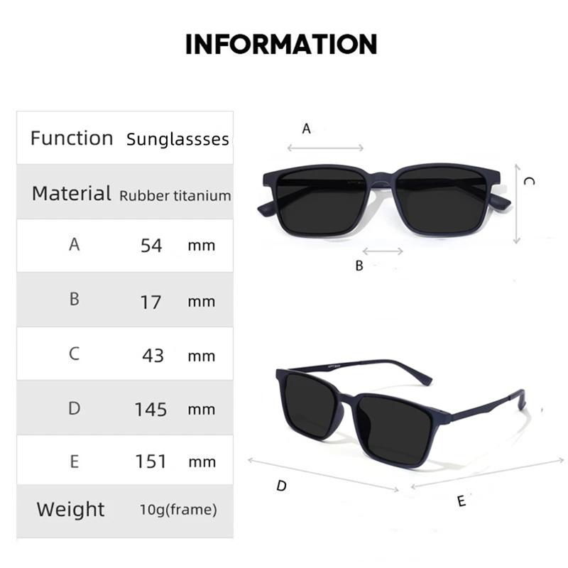 High Quality Square Large Frame Sunglasses Outdoor Driving Sun Glasses Retro Classic for Men Women