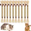 Natural Sisal Catnip Toys for Cats Durable Rope Chew Sticks Interactive Cat Play Toy Set for Indoor Use 4 Pack