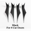 Suitable for BMW 5 Series G30 Door Handle Inner Cover G30 G38 F90 M5 530i M Sport 540i Protective Carbon Fiber Black 2-piece Set