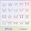 Zaomao PET Shell Light Sticker Pack: Butterfly Fantasy Dream Series for Journals & DIY Collage