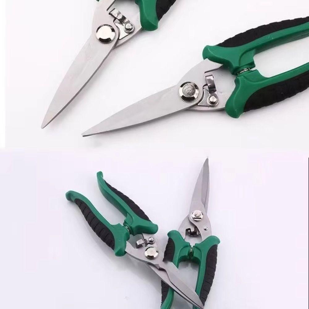 Manually Operated Electrician Scissors Groove Cutting Shears Thin Steel Plate Cutting
