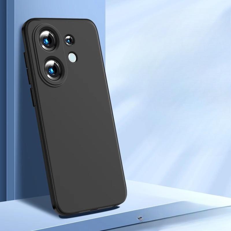 

EUCAGR For VIVO S30 Pro mni Case Shockproof Back Cover Black Silicone Case For VIVO S30 Soft TPU Case vivo S30 Pro mini чорний