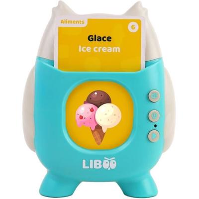 Liboo Reader - JADE - French - English - 240 Words - Educational Game - Batteries Included - Vocabulary - Learning - French Design