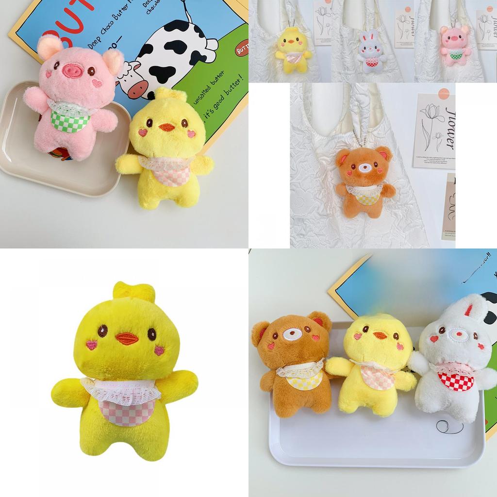 Adorable Plush Keychain Bear Creative Stuffed Animal Perfect For Kids And Adults