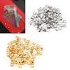 100pcs Square Rivet Metal Studs Spikes Nail Punk Shoes Belt Clothing Decor DIY