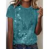 Women's Tee - Vintage Floral Lace Pattern Graphic, Elegant Retro Print Design for Casual Daily Wear