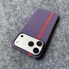 Business Kevlar Stripe Phone Case for iPhone 17 16 15 14 13 12 11 Air Pro Max X XS XR XSMax 7 8 Plus Glossy Film Hard PC Cover