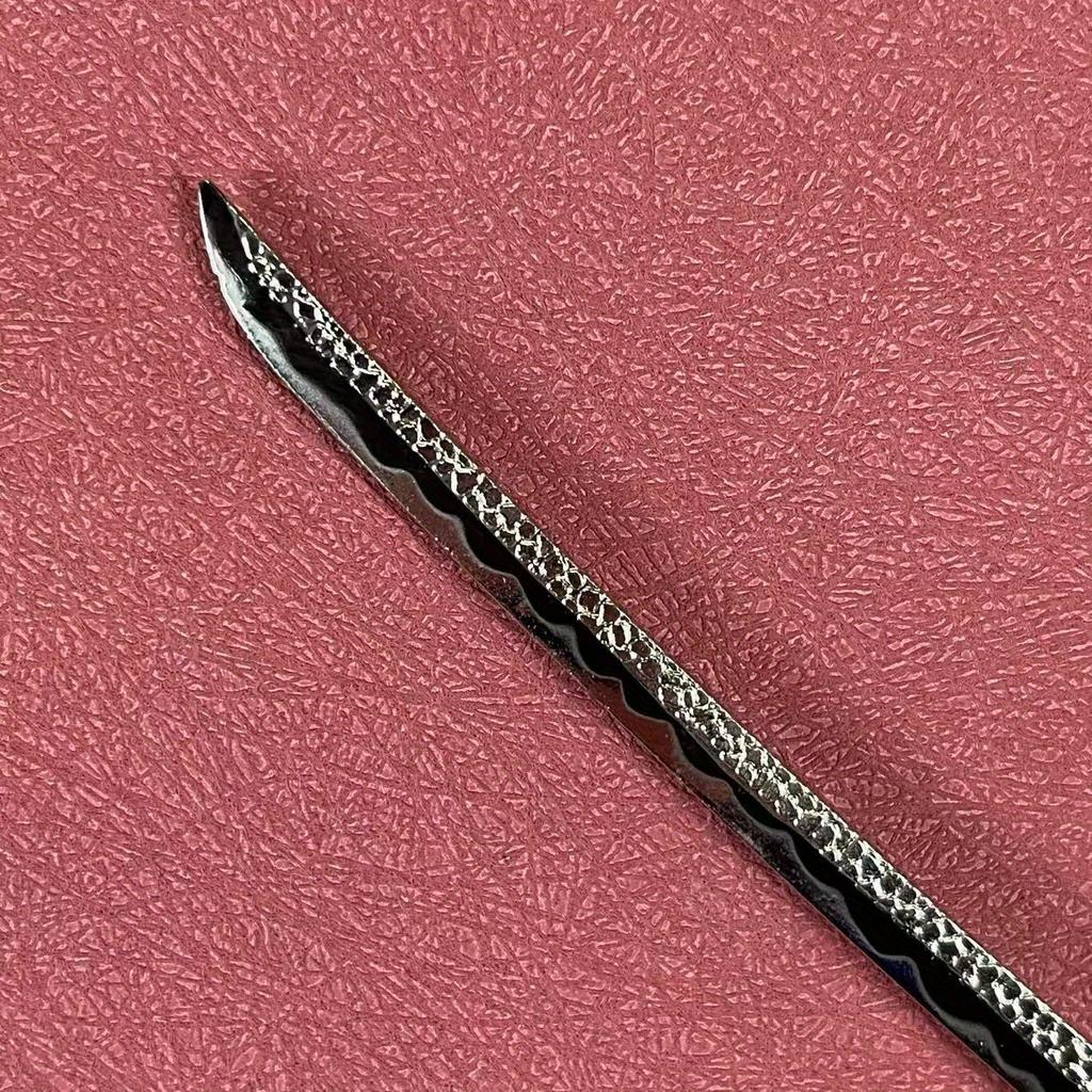 8.6inch Mini Anime Elden Katana Moon Blade Ninja Knife Metal Sword Steel Real Size Japanese Katana  Original Samurai Sabre Toy