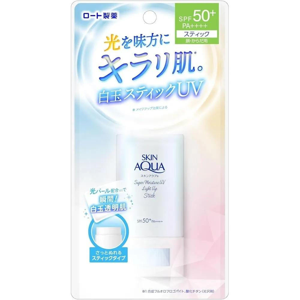 Skin Aqua Super Moisture UV Light-Up Tone-Up Sun Stick SPF50+ Sunscreen