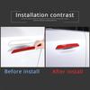 Red Carbon fiber Exterior Door Handle Cover Trim Sticker For BMW X1 U11 -24