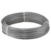 2 mm Wire Rope Kit, 35.1 m Length, 304 Stainless Steel Wire Cable, 2 kN Breaking Strength, 7 x 7 Strands Construction, Steel Cable for Deck Railing