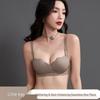 Petal Red Seamless Strapless Push-Up Bra - Anti-Sag, Breathable, Thin, Enhances Small Chest  