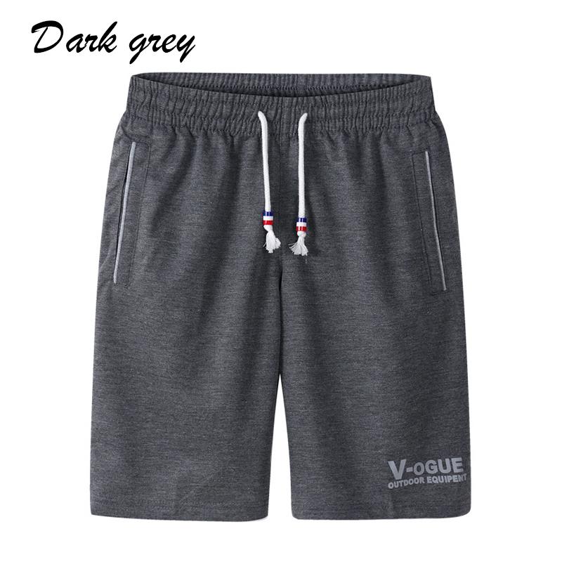 

Шорты мужские летние брюки с пятью точками тонкие повседневные спортивные свободные пляжные брюки большие брюки бриджи мужские брюки Tide XXL