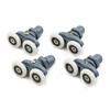 Newest Bath Rollers Wheels Shower Wheels Roller Runner Wheels Sliders 19/23/25/27mm Dia Shower Door Twin Bottom