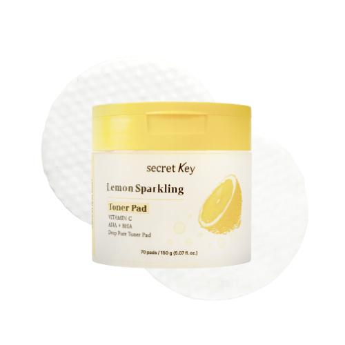 Secret Key Lemon Sparkling Toner Pad (70 pads)