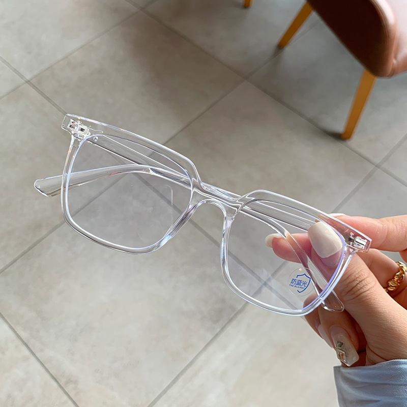 Simple Style Frames Glasses Men Blue Light Blocking Eye Glasses Frames Women Vintage Retro Glasses Men