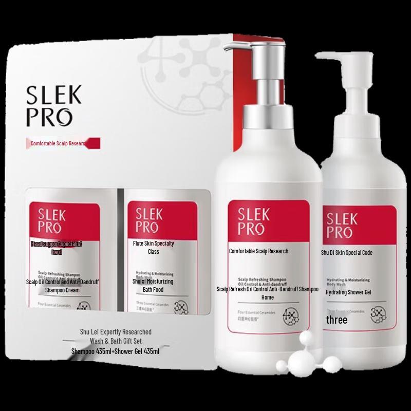 Slek Scalp Care Shampoo & Shower Gel Gift Set