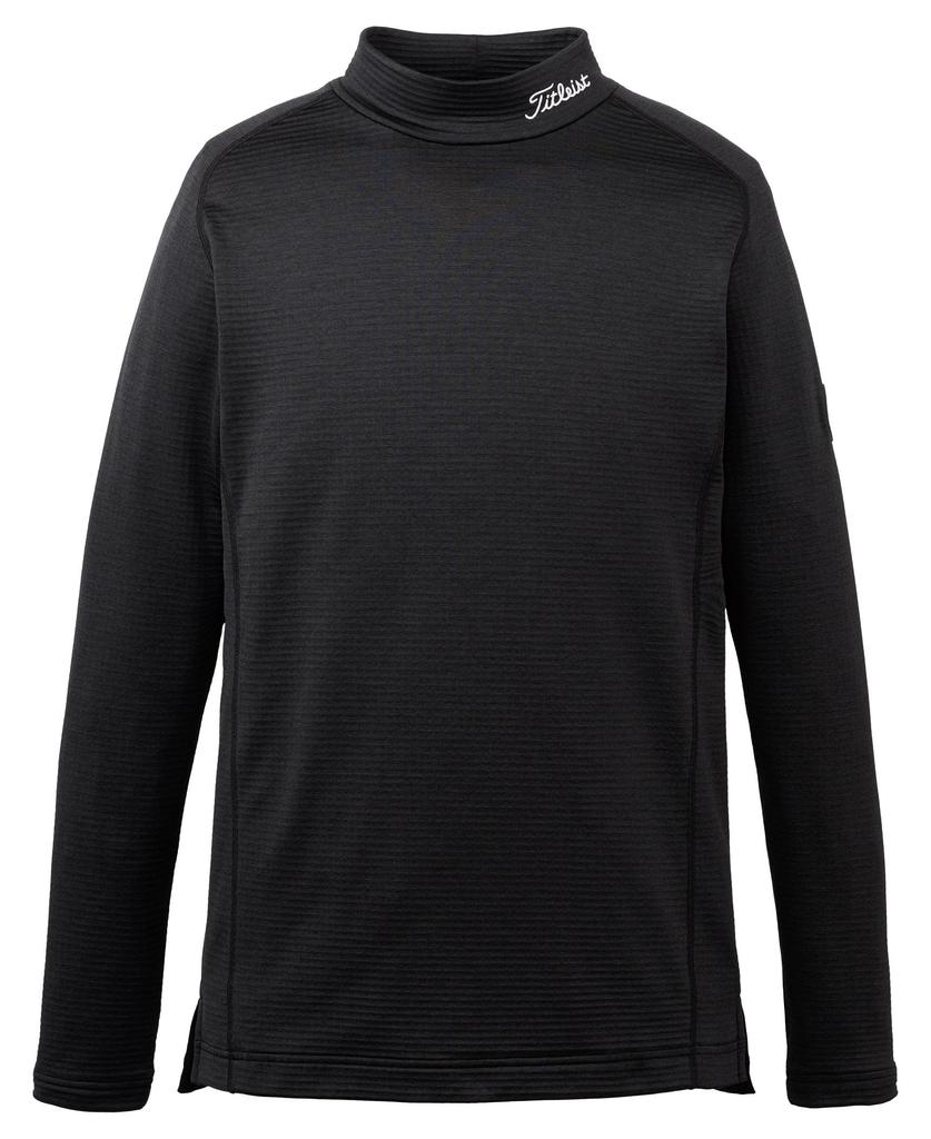 Mercedes-Benz × Titleist Graphene Mock Neck Long Sleeve Shirt, Black, M (B9B906034)