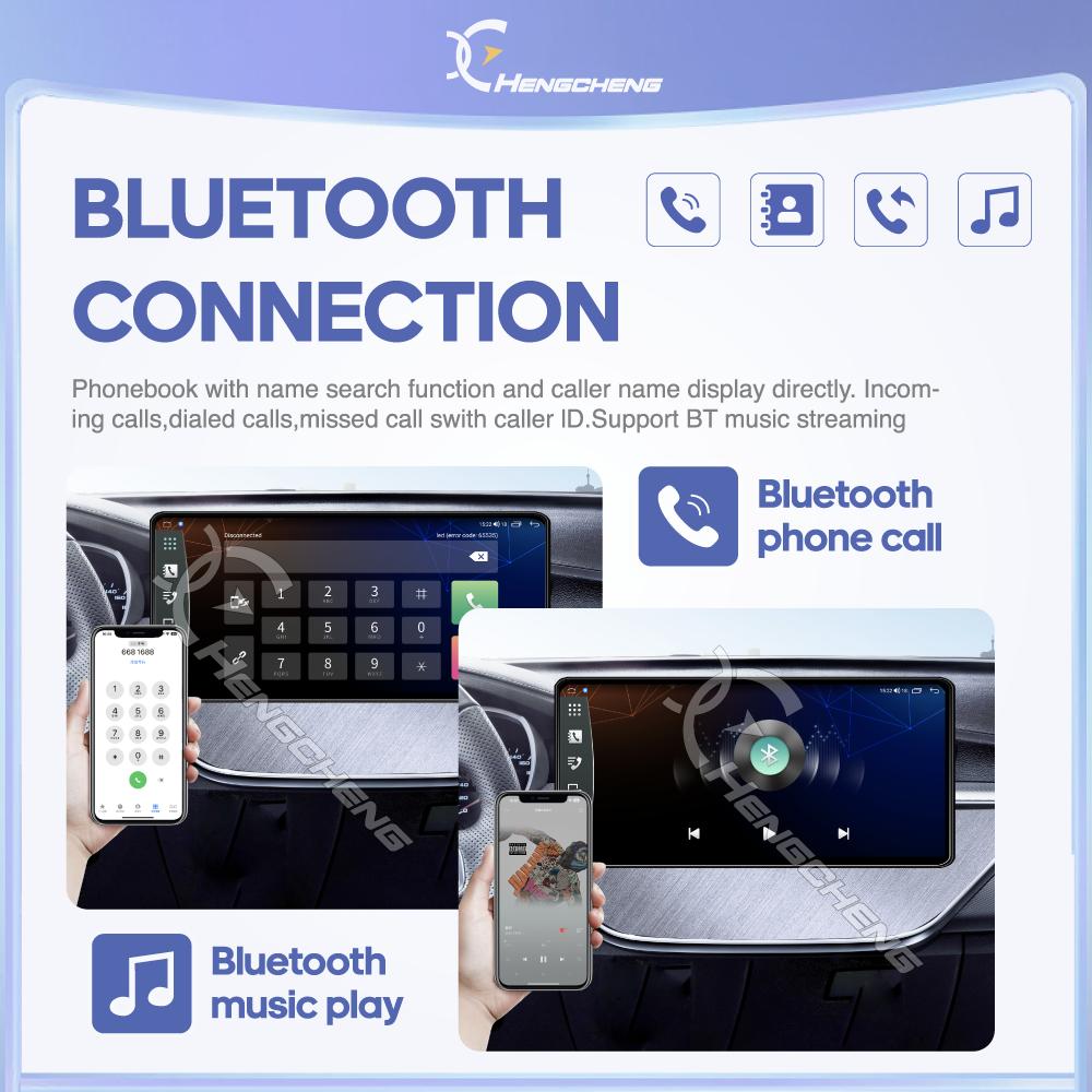 CarPlay 12.3" For Maserati Quattroporte 2008-2012 Car Multimedia Player GPS Navigation Radio Android12 8+128G 8Core 4G 360Camera