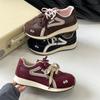 New Products Are On Sale In Autumn, New Versatile Retro Thick-soled Heightening Casual Sports Shoes 6052
