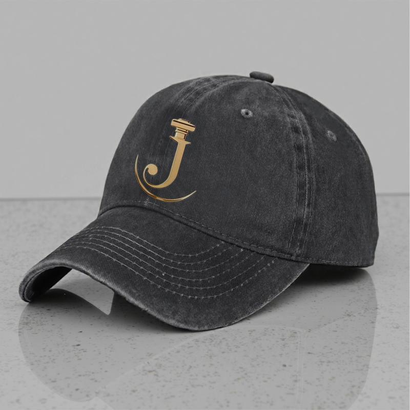 Cappellino da baseball unisex alla moda, lavato, con stampa vintage, versatile, morbido, parasole