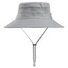 New solid color big edge bucket hat outdoor sunscreen breathable basin hat sun hat summer men's and women's sand hat