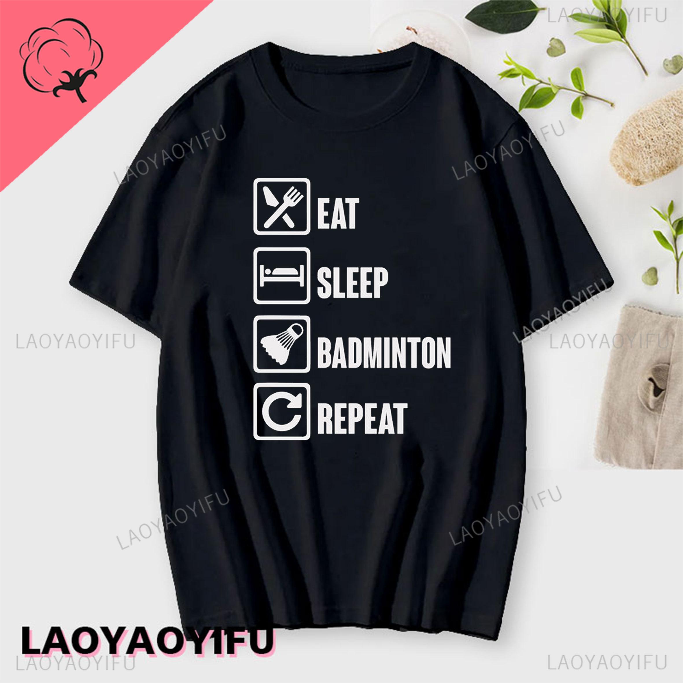 

Футболка с принтом «Медвежонок играет в бадминтон», хлопковая футболка Harajuku Streetwear с коротким рукавом, унисекс, унисекс, летние топы унисекс, унисекс 2XL