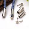 10PCS Adjustable Metal Tail Clip Secure Fastening Cylindrical Straight Tube Bell Cord Locks Adjustable Metal Clips DIY