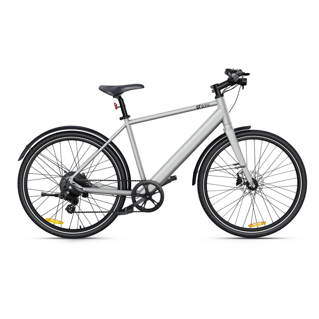 DYU Stroll 1 36V 250W Electric Bike - 67km Pedal Assist, Ultra-Light 18.5kg & Hydraulic Disc Brakes