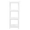 Bathroom Tower Shelf Plastic Freestanding Storage Rack Organizer Multifunctional Shelving Unit for Living Room Bedroom