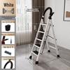 Lightweight 3-Step Folding Telescopic Ladder