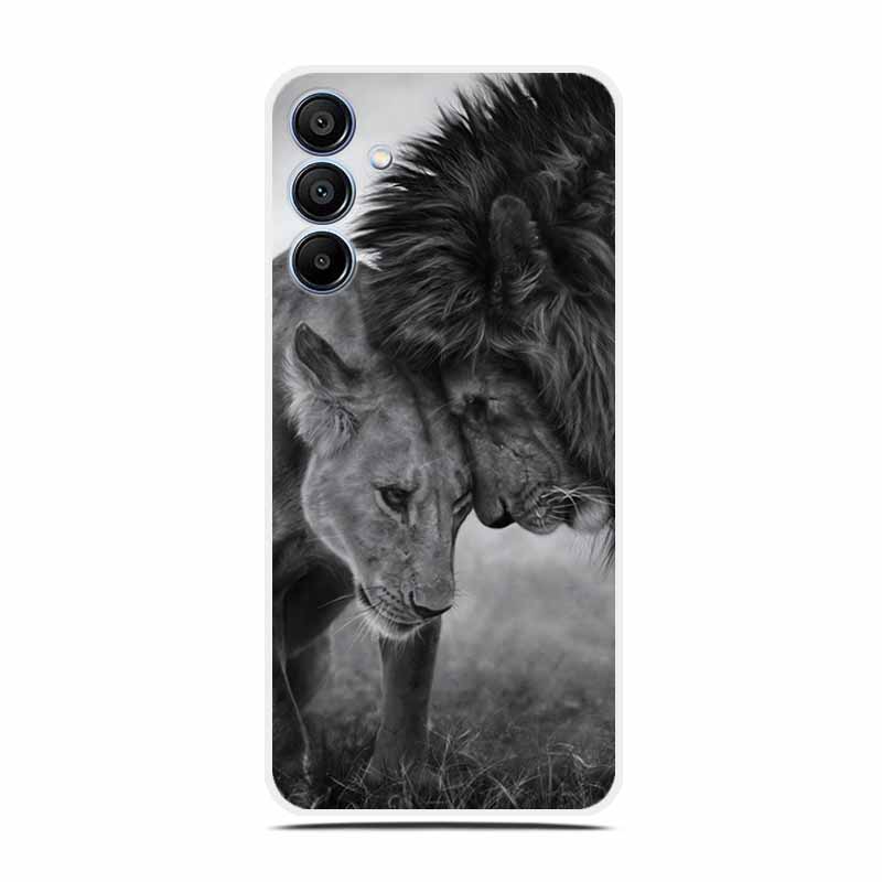 Blumen Klare Hülle Für Samsung A36 A26 A16 Weiche Silikon Handyhülle für Samsung Galaxy A 36 26 16 5G Transparent Luxus Para
