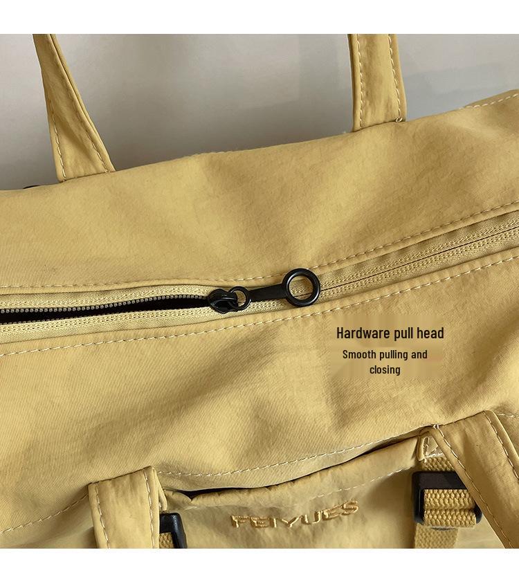 Women's Lightweight Travel Sports Bag: Large Capacity Hand-Carry for Short Business Trips & Fitness