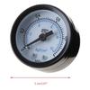 1/4 Inch Pressure Gauge Double Scale Air Pressure Gauge Back Connection 0-1.0Mpa