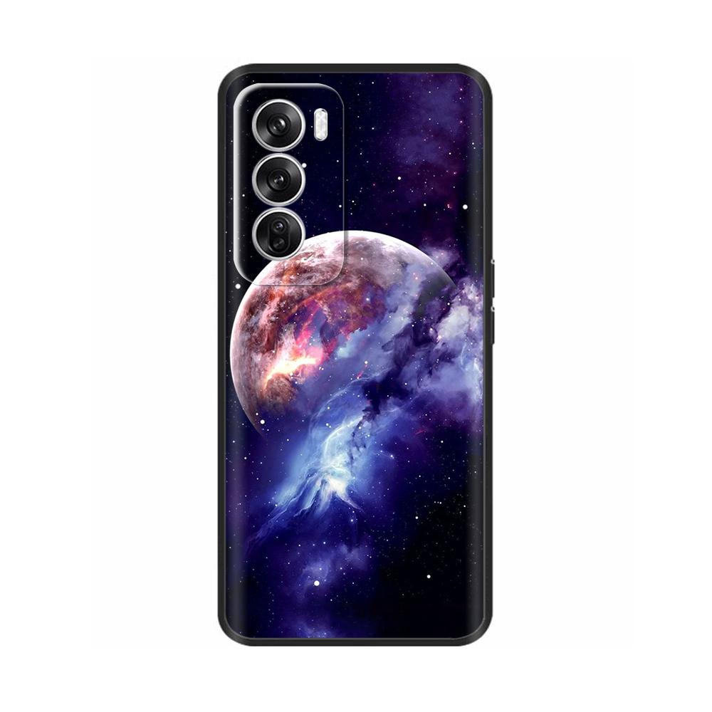 For OPPO Reno12 Reno 12 Pro 12Pro Case Silicon Phone Back Cover for OPPO Reno 12 Cases Reno12 Pro Soft Black Bumper Coque Para