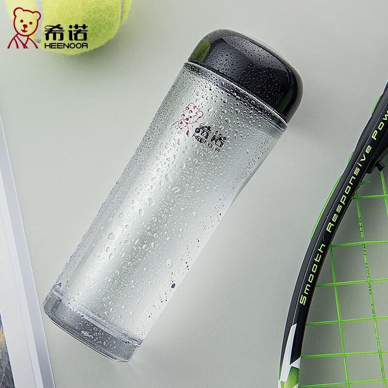 HEENOOR Portable Insulated Plastic Water Bottle