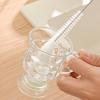 5 Peças Escova de Limpeza para Frestas com Argola para Pendurar e Secagem por Gotejamento Escova de Cerdas de Alta Densidade Ferramenta de Limpeza para Preparo de Bebidas