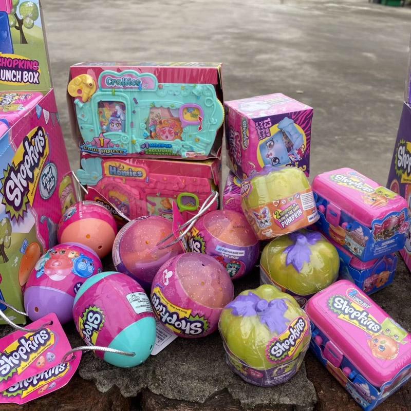 Shopkins Shopping Elf Blind Box Kindergarten Surprise Gift Supermarket Shopping Cute Doll Collect Ornaments Kids Birthday Gifts