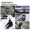Helmet Camera Holder Compatible for Action 5Pro/4/3/2 Camera, 360°Rotating Joint and Adhesive Base for Outdoor Action Recording