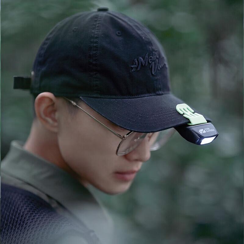 Luce LED Ricaricabile a Clip per Cappello Mobi Garden