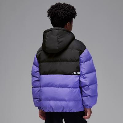 Jordan Kids Down Jackets Hooded Non Detachable Moderate Down Jacket
