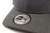 New Era Trucker Cap Low Profile Snapback In Heather Graphite/Black