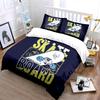 Skateboard NYC Graphic Print Bedding Duvet Cover Set Duvet Cover Pillowcases  (1*Duvet Cover 2*Pillowcases, without duvet insert)