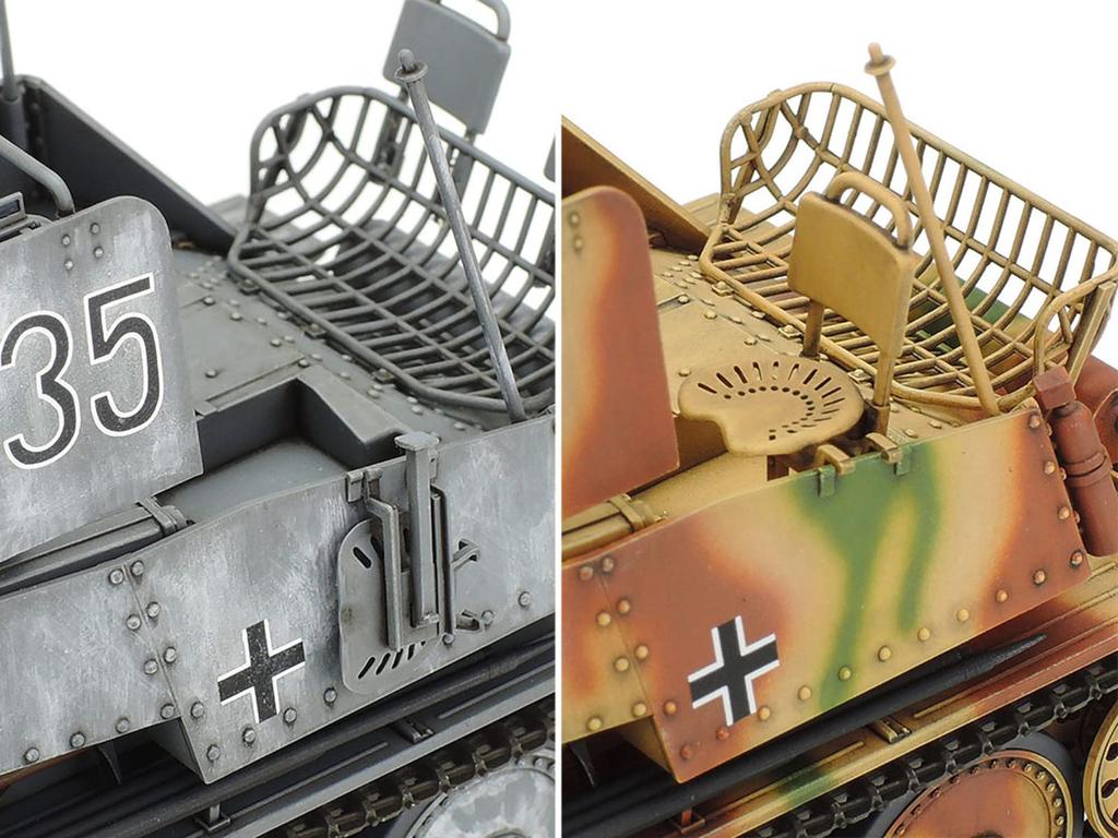 Tamiya 1/35 Military Miniature Series No. 248 German Army Marder III 7.62cm Pak 36 Self-Propelled Anti-Tank Gun Plastic Model Kit 35248
