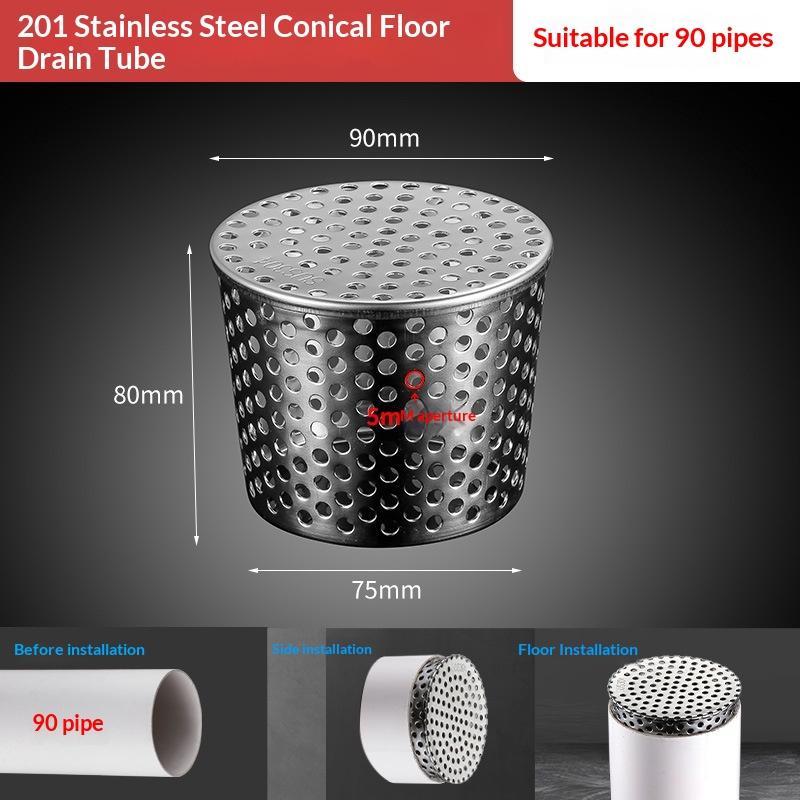 Rooftop Floor Drain Cover Anti Rodent Anti Blocking Outer Filter Screen 1Pcs Weather Resistant for Outdoor Drainage