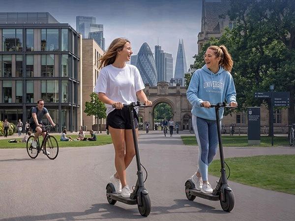 500W Electric Scooter W3C, 34km Range, 7.8Ah, Run-Flat Tires, App Support