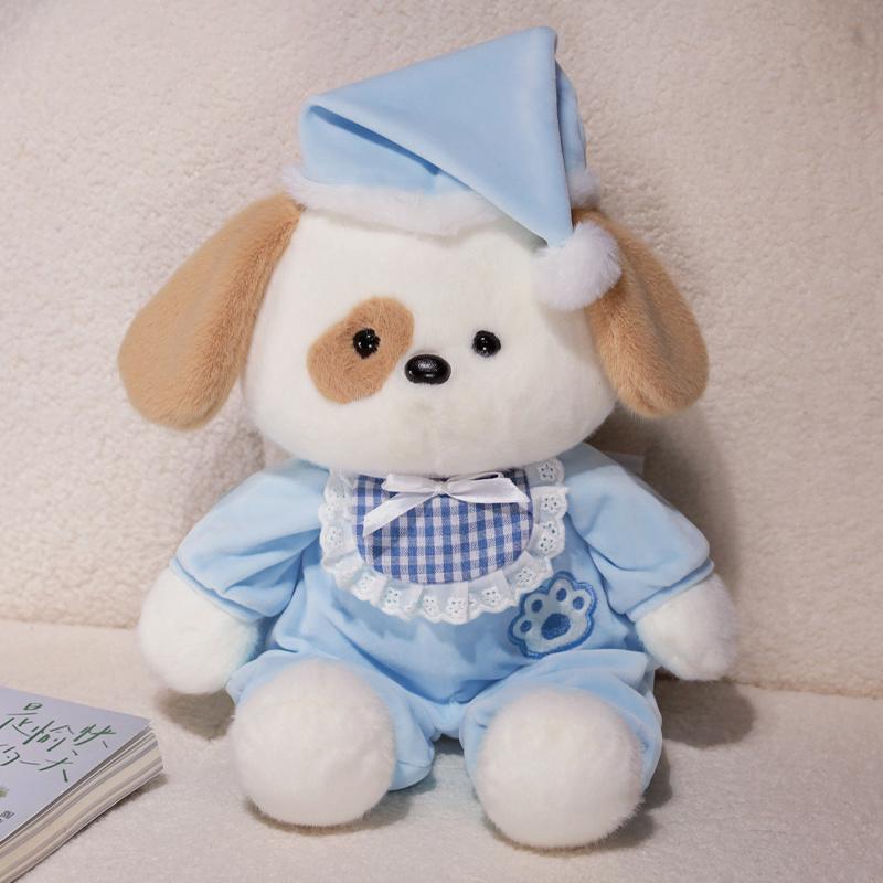 Cartoon Pajamas Dog Fox Koala Plush Toy Stuffed Soft Good Night Animal Doll Baby Kids Pillow Cushion Christmas Birthday Gift