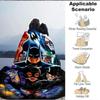 1pc Batman Blanket Lightweight Flannel Throw For Sofa, Bed, Travel, Livingroom, Office, Couch, Chair, And Bed